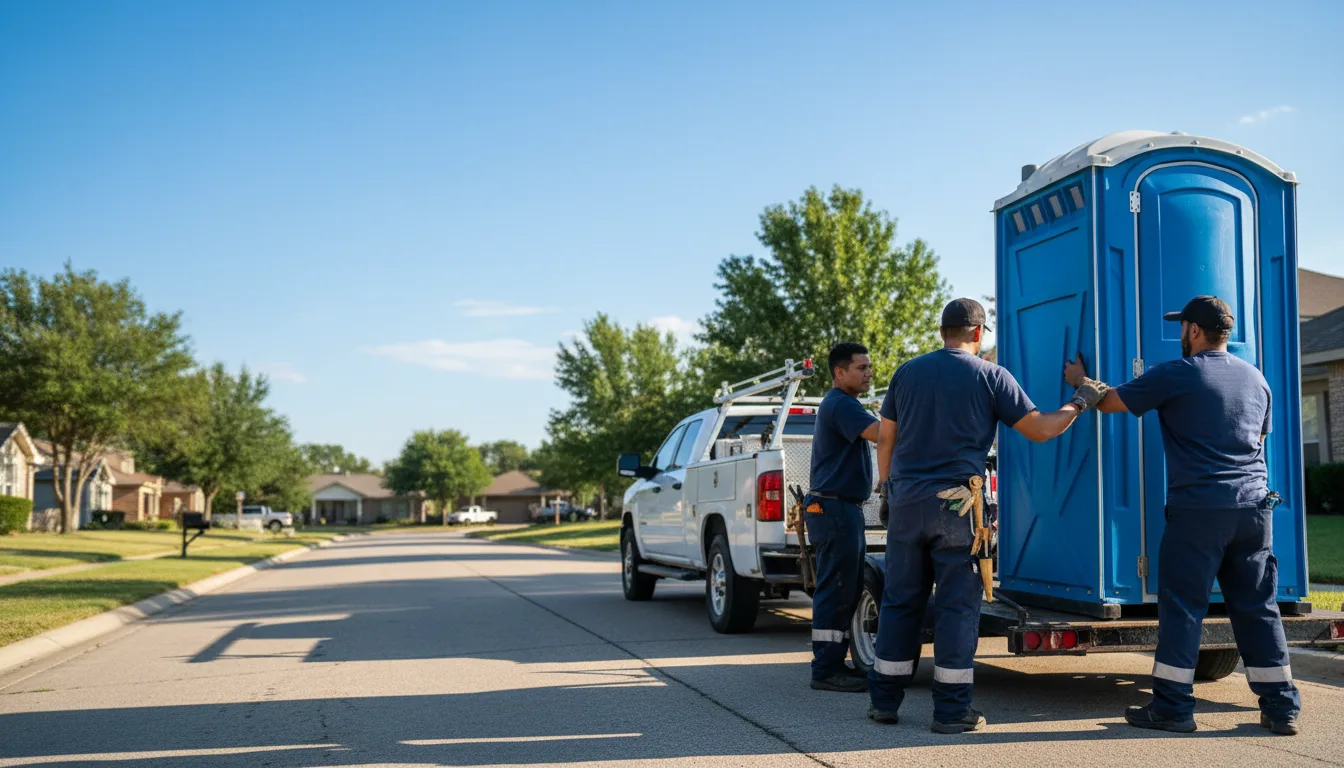 Portable Toilet Rental in Oswego, IL near me